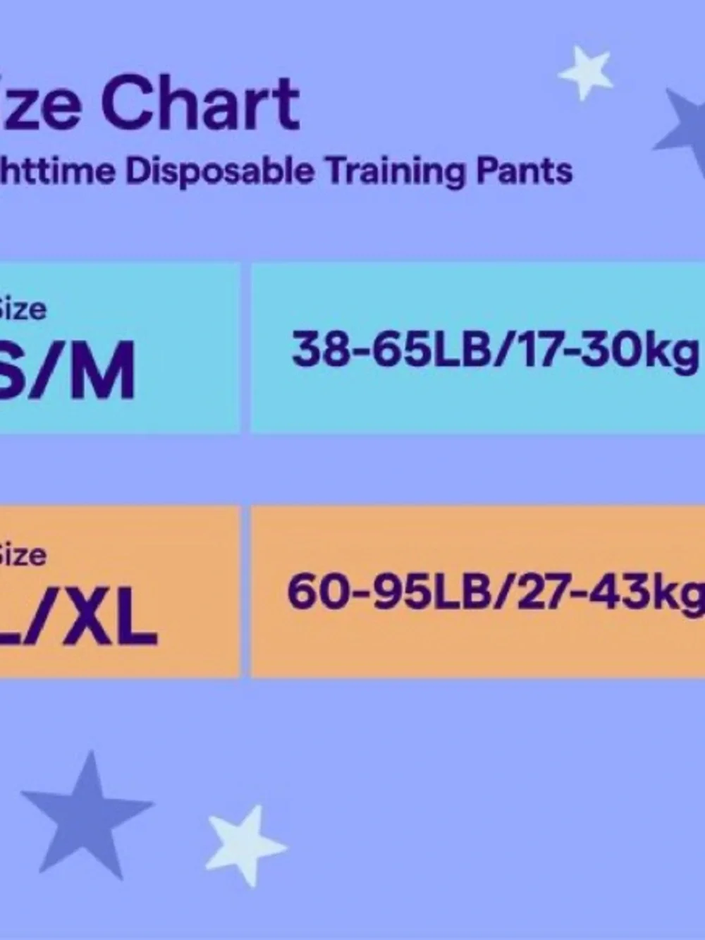 Nighttime Underwear pull ups for Boys & Girls - Light Blue (L/XL) - 36 Count